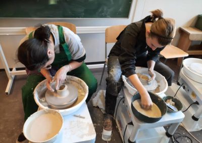 Keramikk og dreiing på Bakketun Folkehøgskole